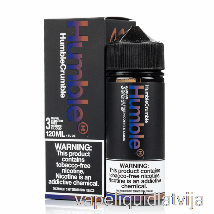 Pazemīgs Crumble - Pazemīgs Sula Co. - 120 Ml 0mg Vape šķidruma